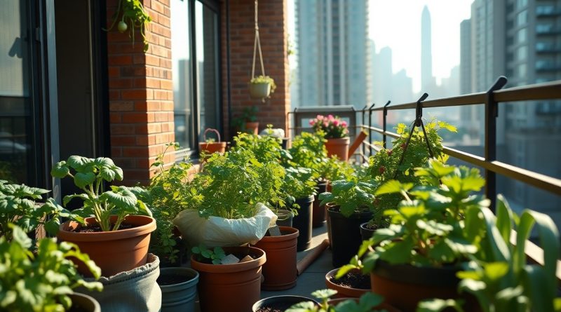 Coltivazione urbana in balcone. Idee e strumenti per autoprodurre ortaggi in città 1