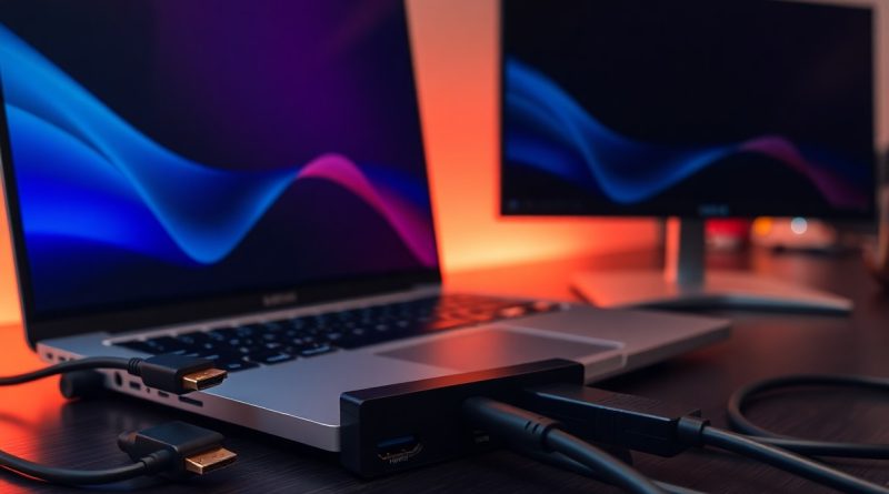 Collegare due schermi al portatile. Opzioni disponibili e come scegliere il cavo giusto