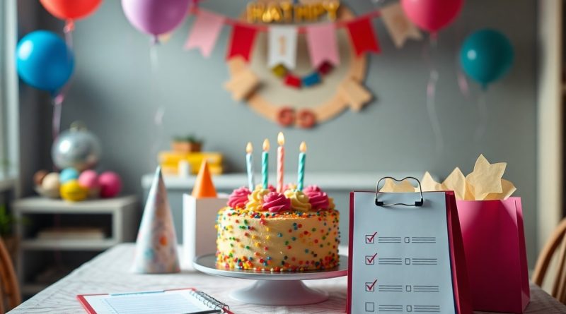 Organizzare una festa di compleanno in casa. Check-list di attività, tempi e materiali da prevedere 2 Organizzare una festa di compleanno in casa. Check-list di attività, tempi e materiali da prevedere 1