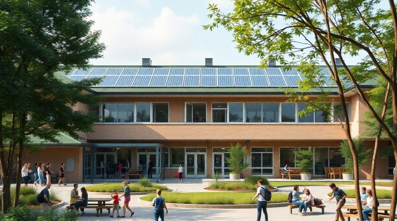Riqualificare edifici pubblici. Quando la scuola diventa il primo esempio di sostenibilità 2 Riqualificare edifici pubblici. Quando la scuola diventa il primo esempio di sostenibilità 1